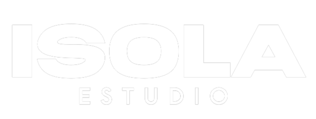Estudio ISOLA Logo Blanco