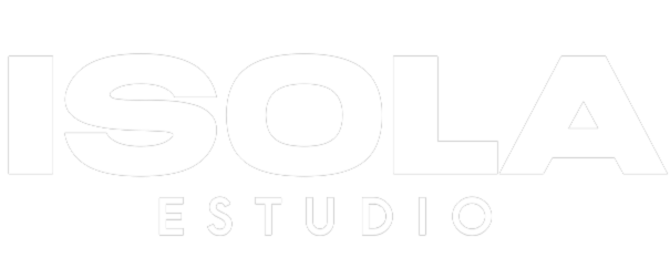 Estudio ISOLA Logo Blanco